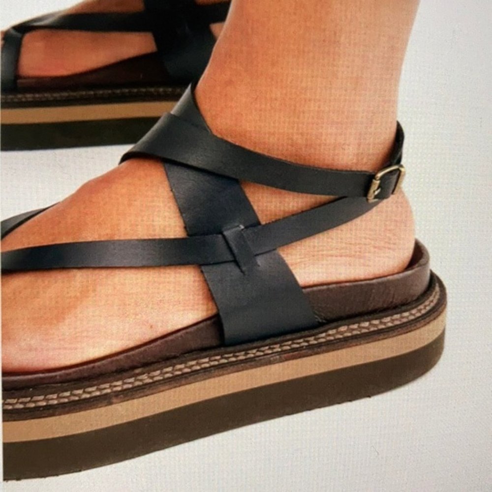 Free People Tropez Footbed Sandal - Picture 4 of 4
